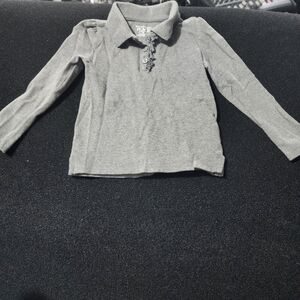 Girls uniform long sleeve ruffle pique polo - size 16
NWT